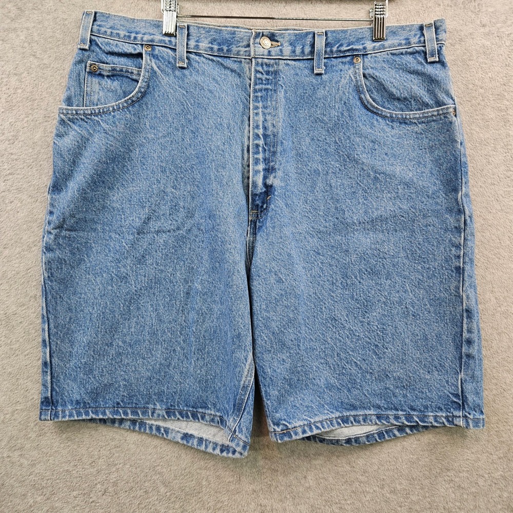 90s Vintage FADED GLORY Original Fit Denim Jean Dadcore Shorts 40 100% Cotton